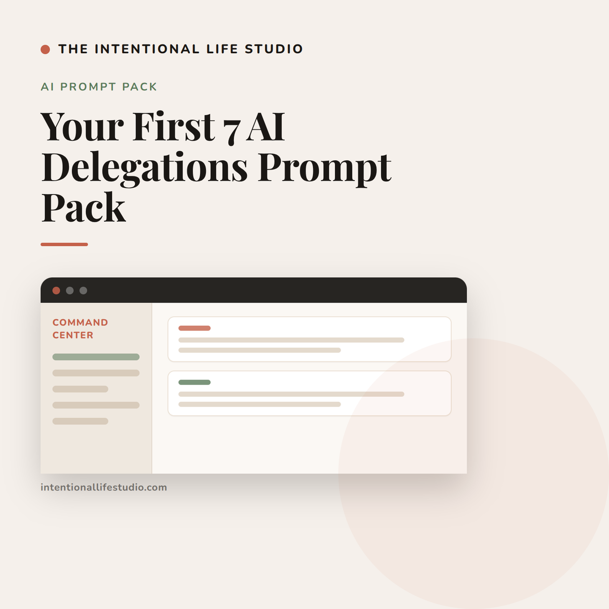 Your First 7 AI Delegations Prompt Pack product cover