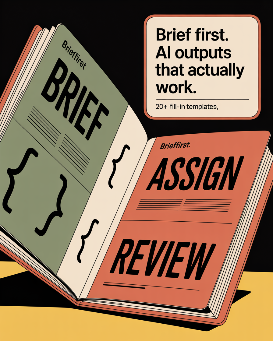 The AI Delegation Pack: Brief, Assign, and Review