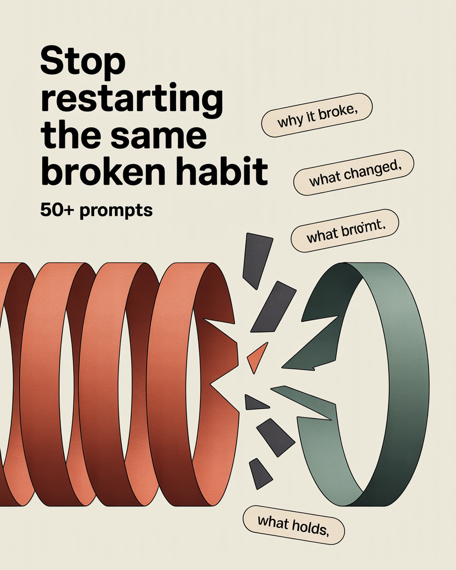 The Habit Architect AI Prompt Pack