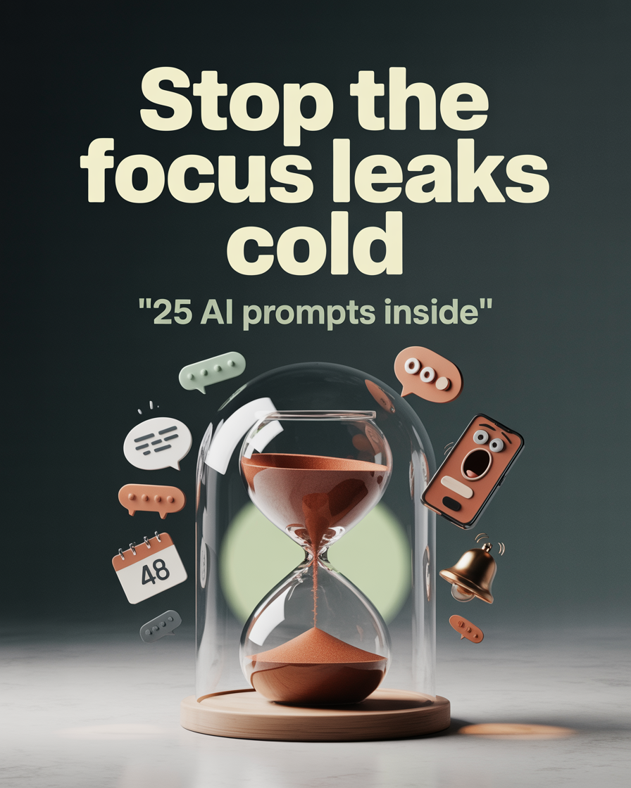 Deep Work Defense: AI Prompts for Protecting Your Focus