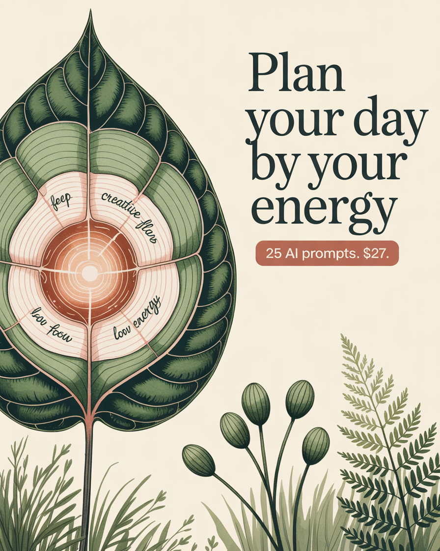 Energy-First Day Designer AI Prompt Pack